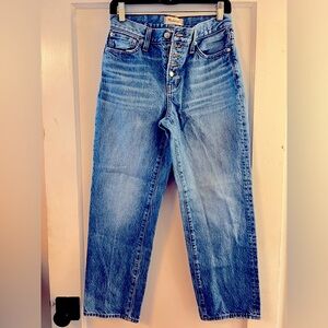 Madewell Petite Perfect Vintage Straight Jeans 26P